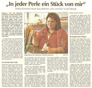 Jede Perle ein Stück von mir
